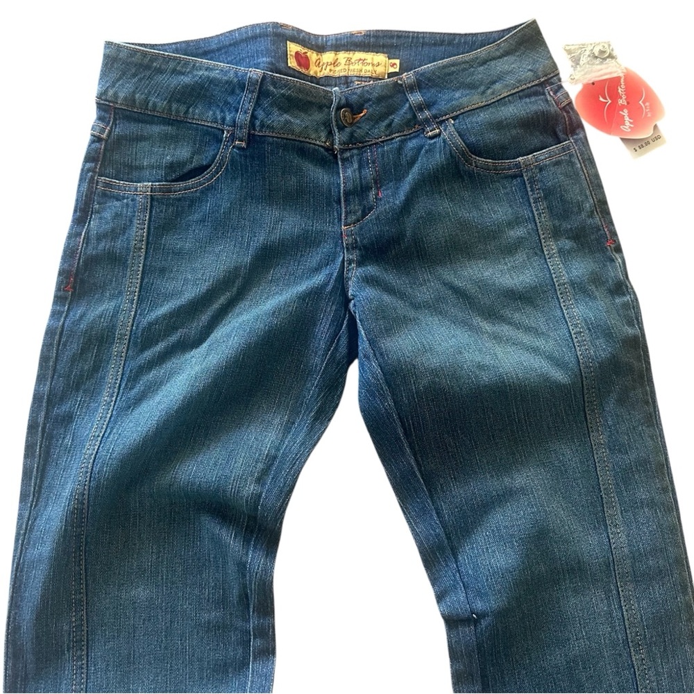 Apple bottoms Blue Denim Women's Jeans size 8